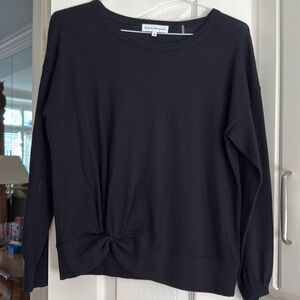 White and Warren light weight sweater
